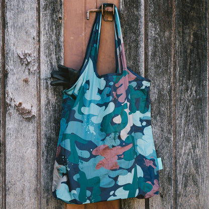 Montana Cans Foldable Shopper Bag Urban Camo
