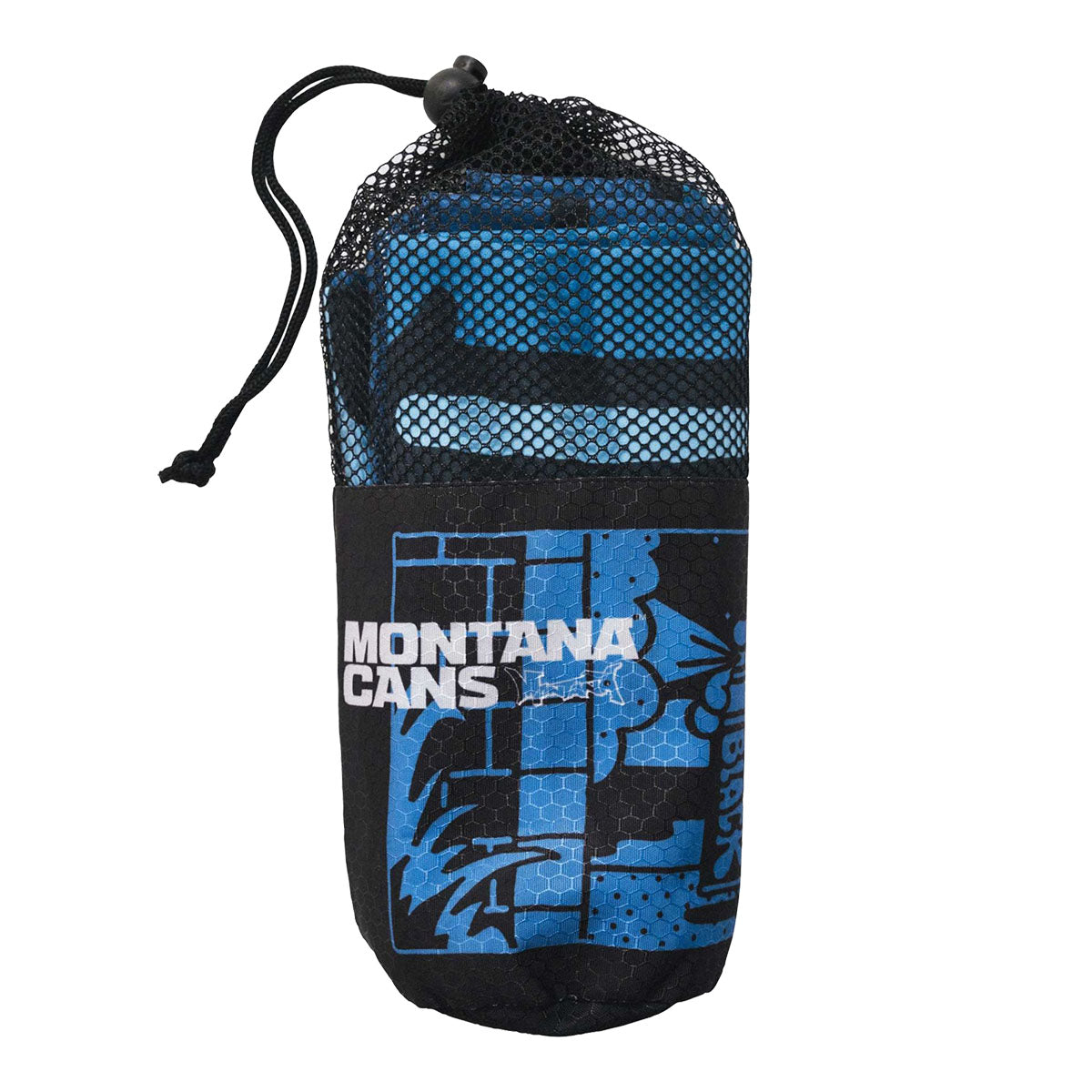 Montana Cans Packable Microfibre Beach Towel Spray Foot