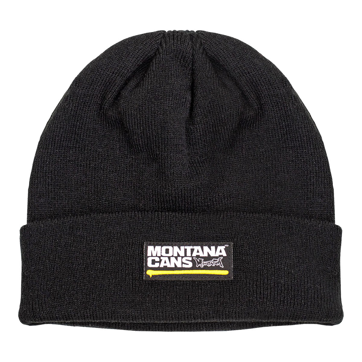 Montana Cans Typo Logo Beanie Black
