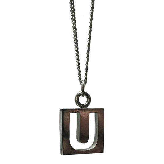 Trackside Shines Systems Berlin U-bahn Silver Necklace