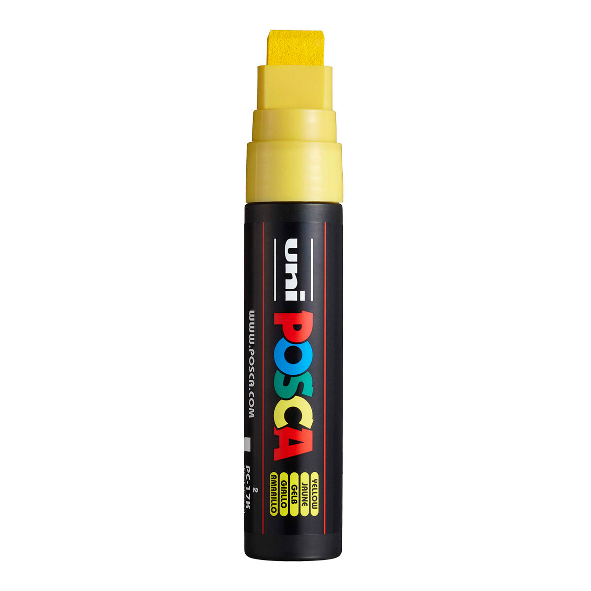 Uni Posca PC-17K Extra Broad 15 mm paint marker in Yellow