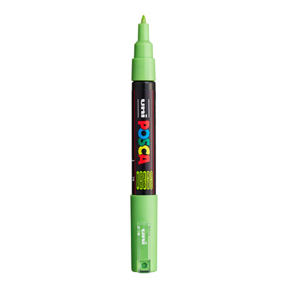 Uni Posca PC-1M Extra Fine 0.7 mm paint marker in Apple Green