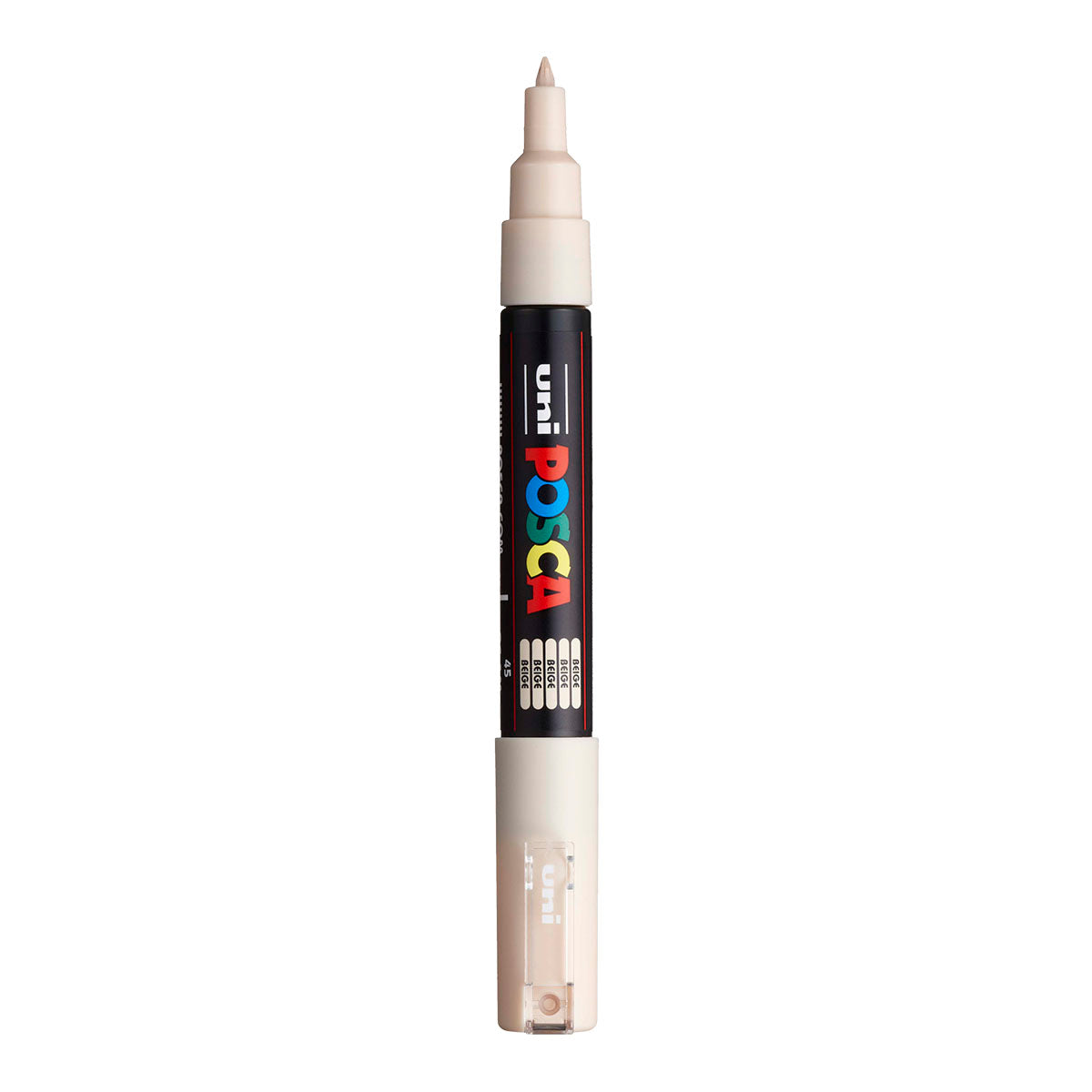 Uni Posca PC-1M Extra Fine 0.7 mm paint marker in Beige
