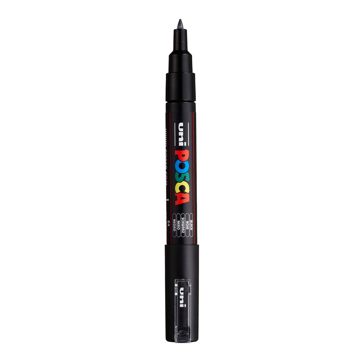 Uni Posca PC-1M Extra Fine 0.7 mm paint marker in Black