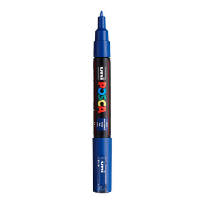 Uni Posca PC-1M Extra Fine 0.7 mm paint marker in Blue