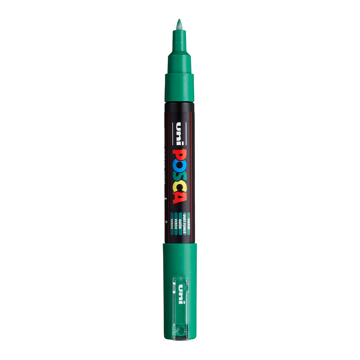 Uni Posca PC-1M Extra Fine 0.7 mm paint marker in Green