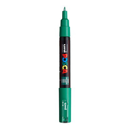 Uni Posca PC-1M Extra Fine 0.7 mm paint marker in Green