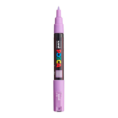 Uni Posca PC-1M Extra Fine 0.7 mm paint marker in Lavender