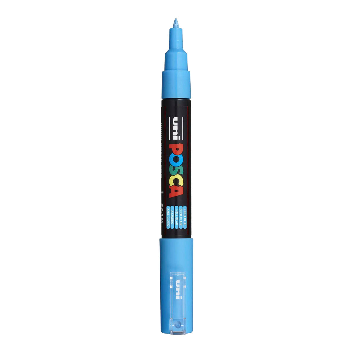 Uni Posca PC-1M Extra Fine 0.7 mm paint marker in Light Blue