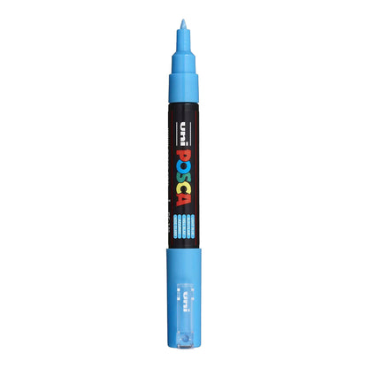 Uni Posca PC-1M Extra Fine 0.7 mm paint marker in Light Blue