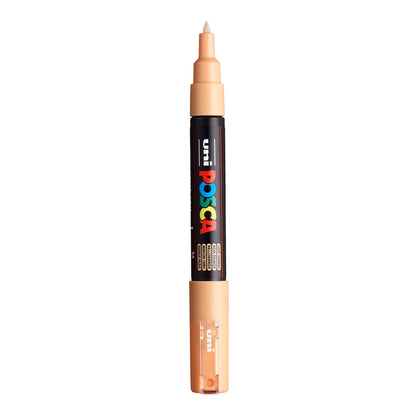 Uni Posca PC-1M Extra Fine 0.7 mm paint marker in Light Orange