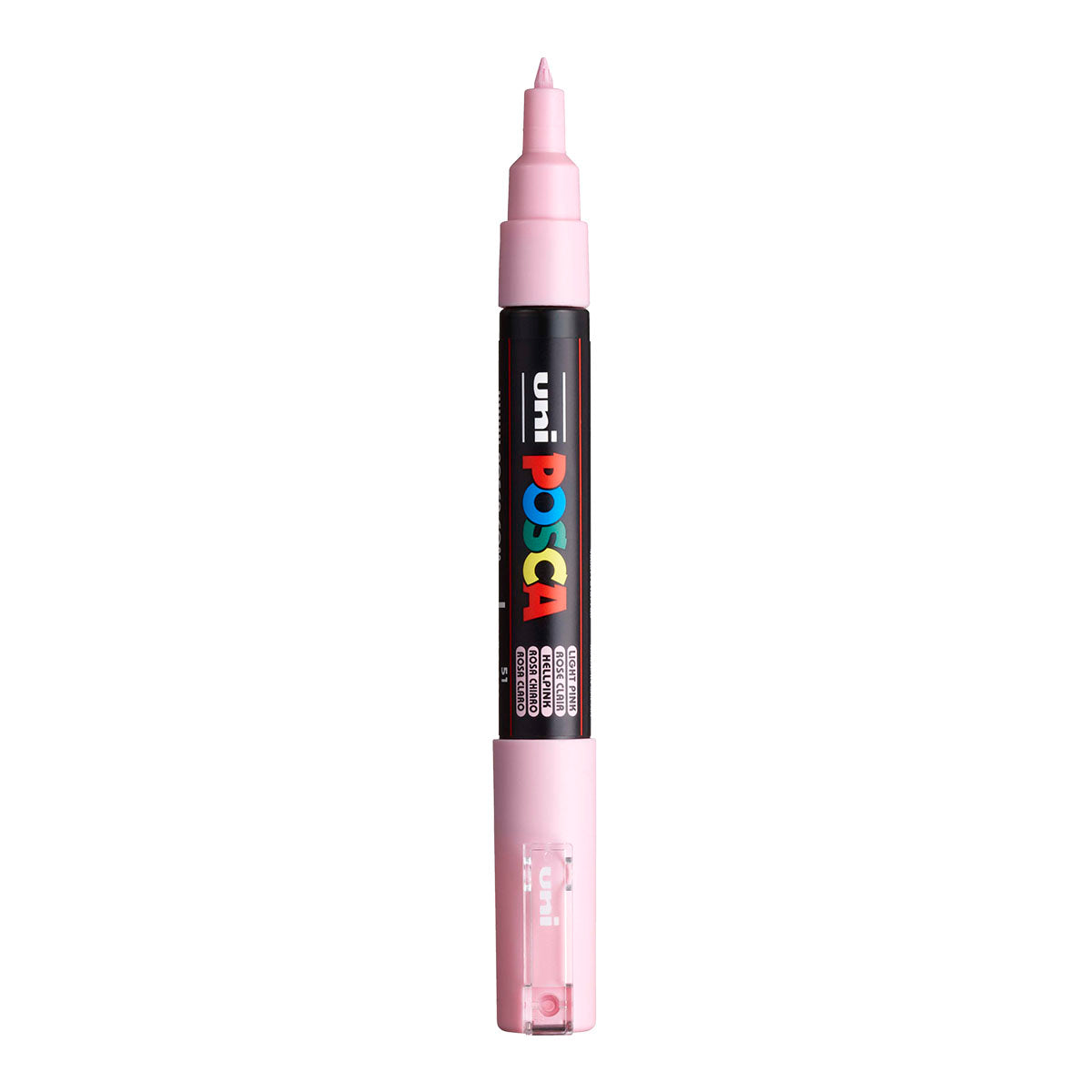 Uni Posca PC-1M Extra Fine 0.7 mm paint marker in Light Pink