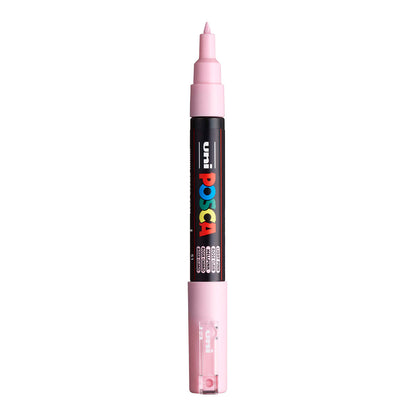 Uni Posca PC-1M Extra Fine 0.7 mm paint marker in Light Pink
