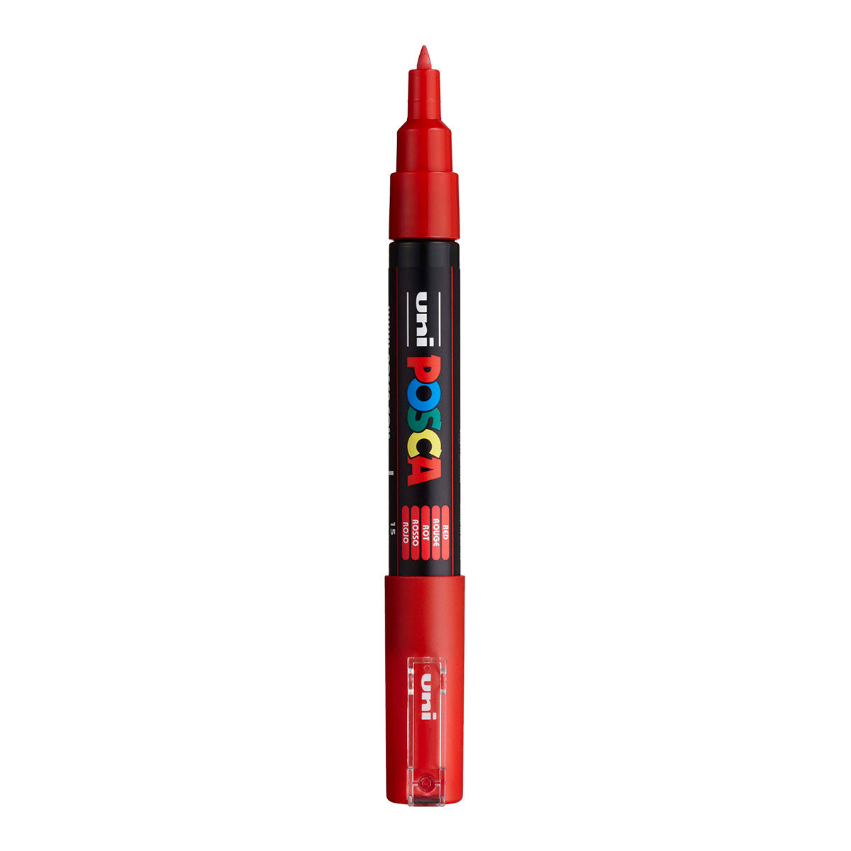 Uni Posca PC-1M Extra Fine 0.7 mm paint marker in Red