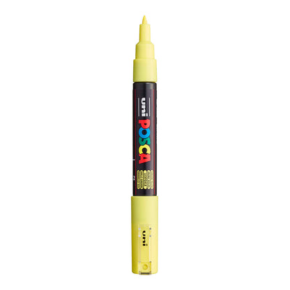 Uni Posca PC-1M Extra Fine 0.7 mm paint marker in Sunshine Yellow