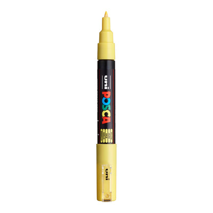 Uni Posca PC-1M Extra Fine 0.7 mm paint marker in Yellow
