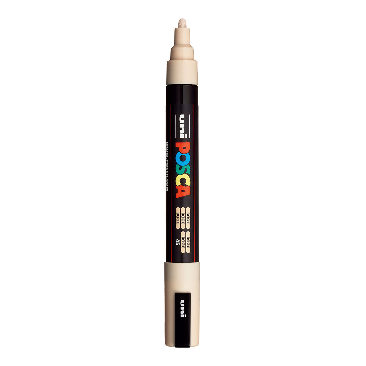 Uni Posca PC-5M Medium 2.5 mm paint marker in Beige