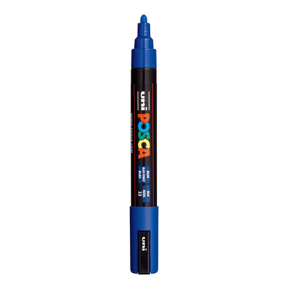 Uni Posca PC-5M Medium 2.5 mm paint marker in Blue