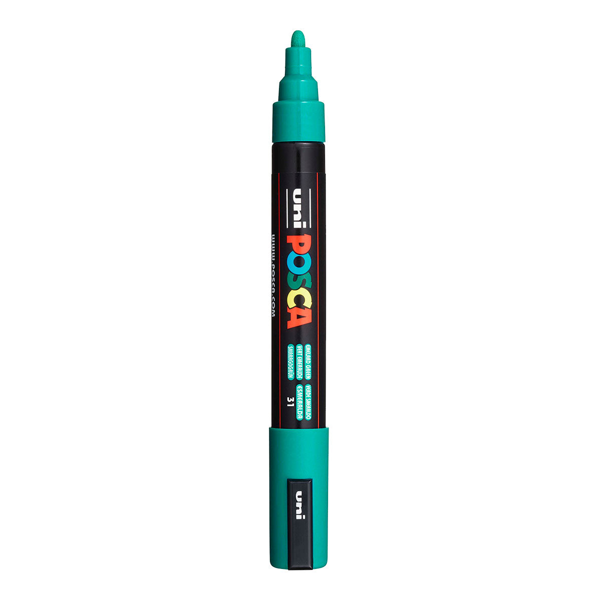 Uni Posca PC-5M Medium 2.5 mm paint marker in Emerald Green