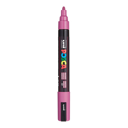 Uni Posca PC-5M Medium 2.5 mm paint marker in Raspberry
