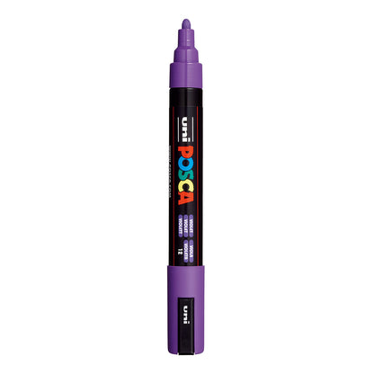 Uni Posca PC-5M Medium 2.5 mm paint marker in Violet