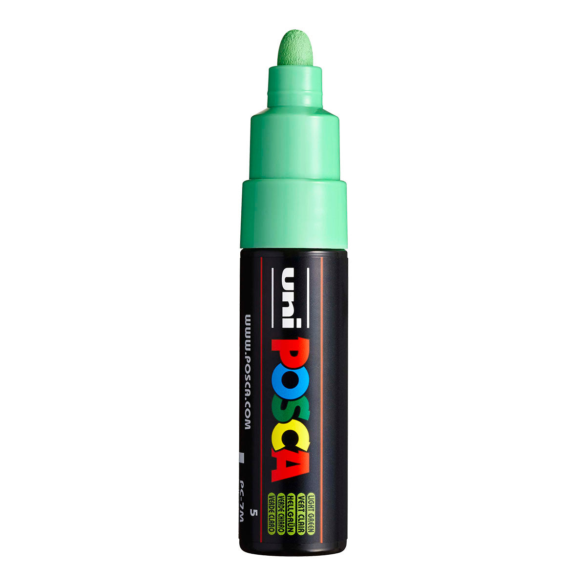 Uni Posca PC-7M Large Round 5 mm paint marker in Light Green