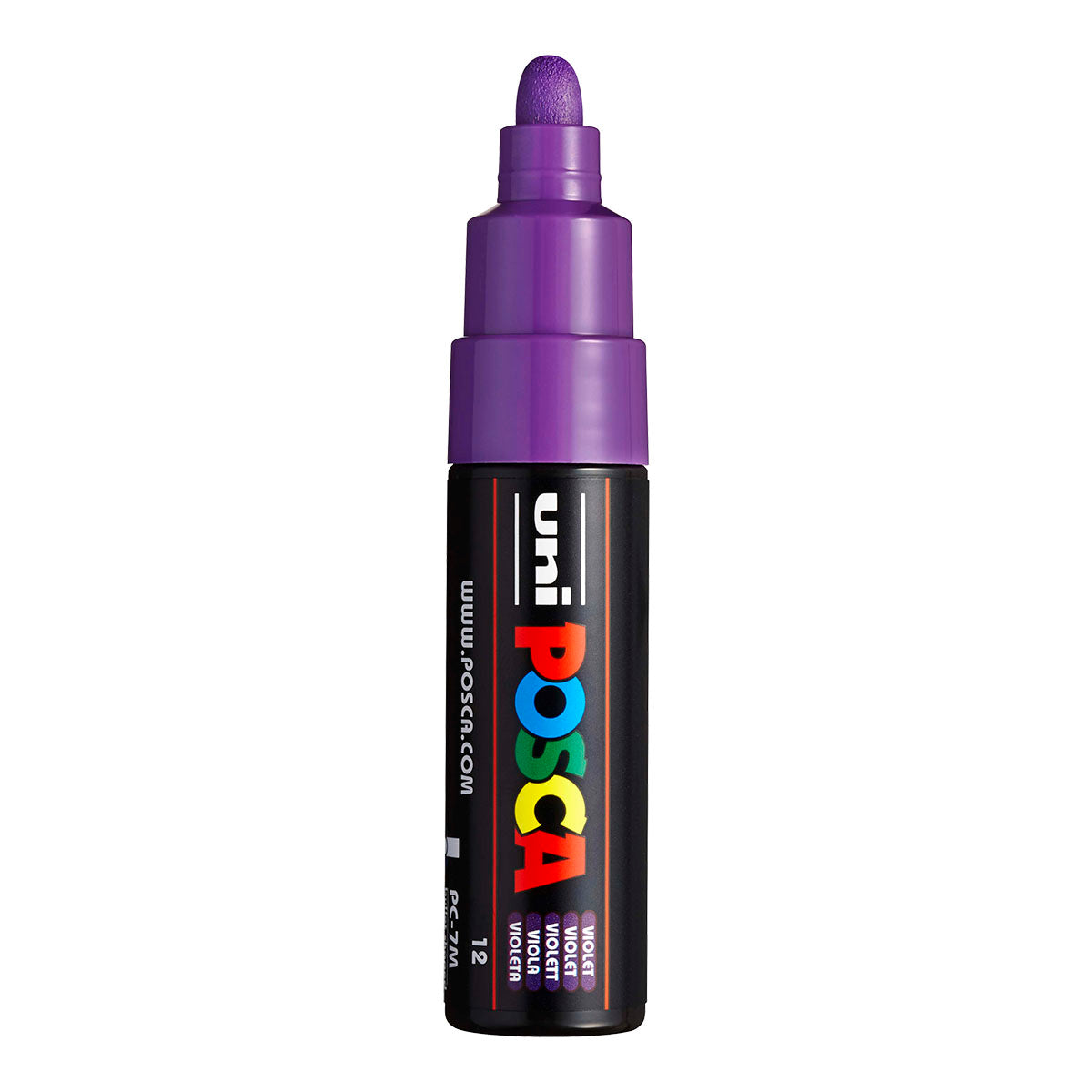 Uni Posca PC-7M Large Round 5 mm paint marker in Violet